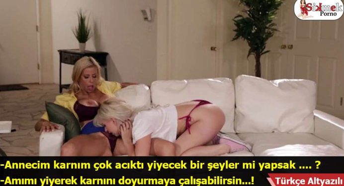 Acıkan Karnını Annesinin Amıyla Doyurdu